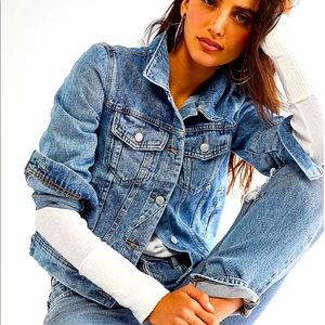 Free People - ‘Rumors’ Denim Jacket - Medium